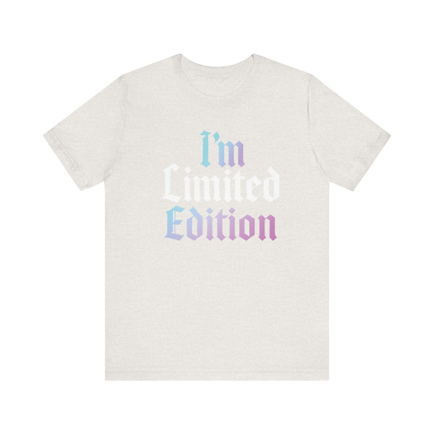 'I'm Limited Edition' Unisex Graphic Heather Tee