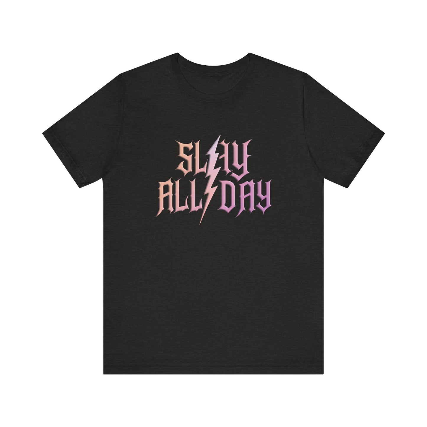 'Slay All Day' Unisex Graphic Heather Tee