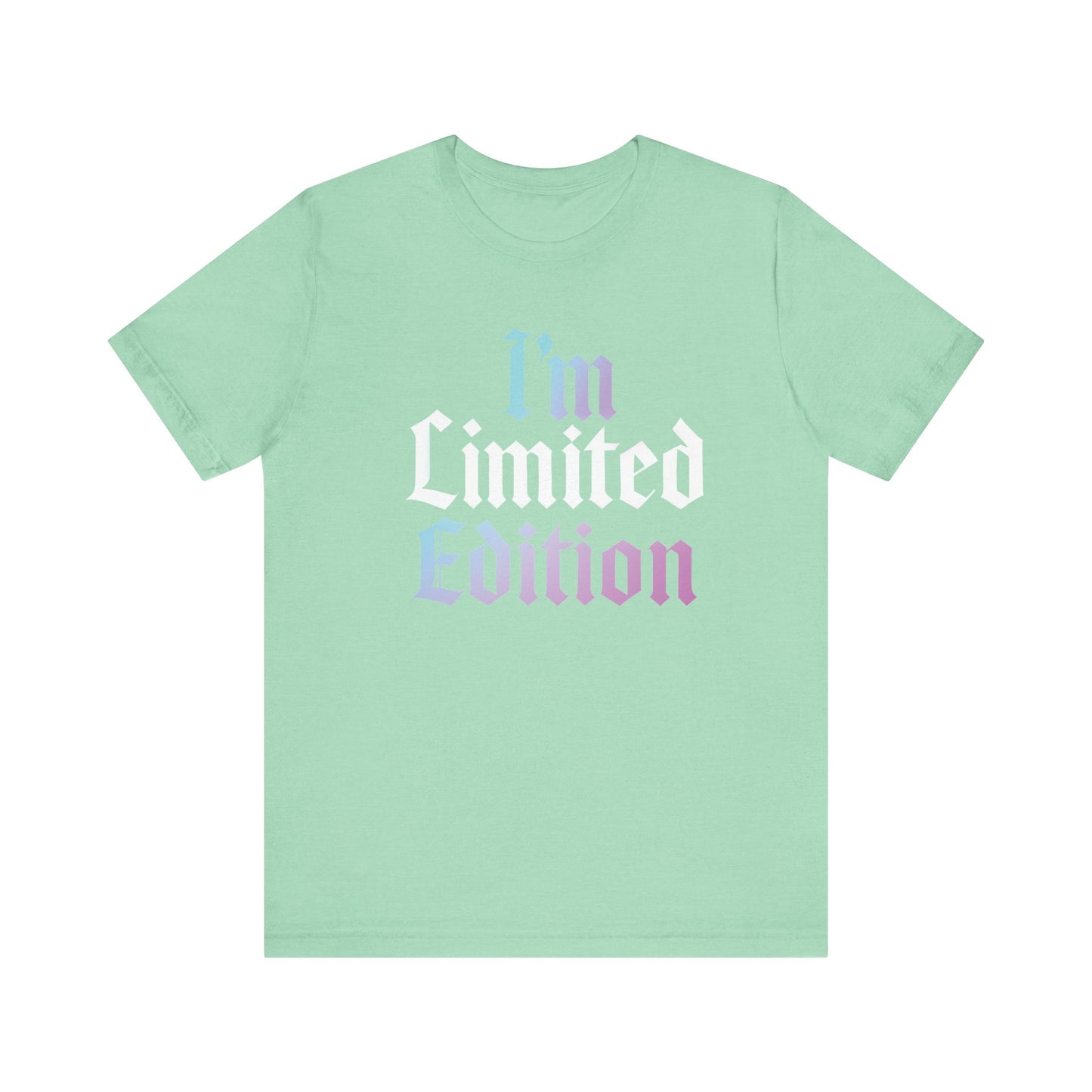 'I'm Limited Edition' Unisex Graphic Heather Tee