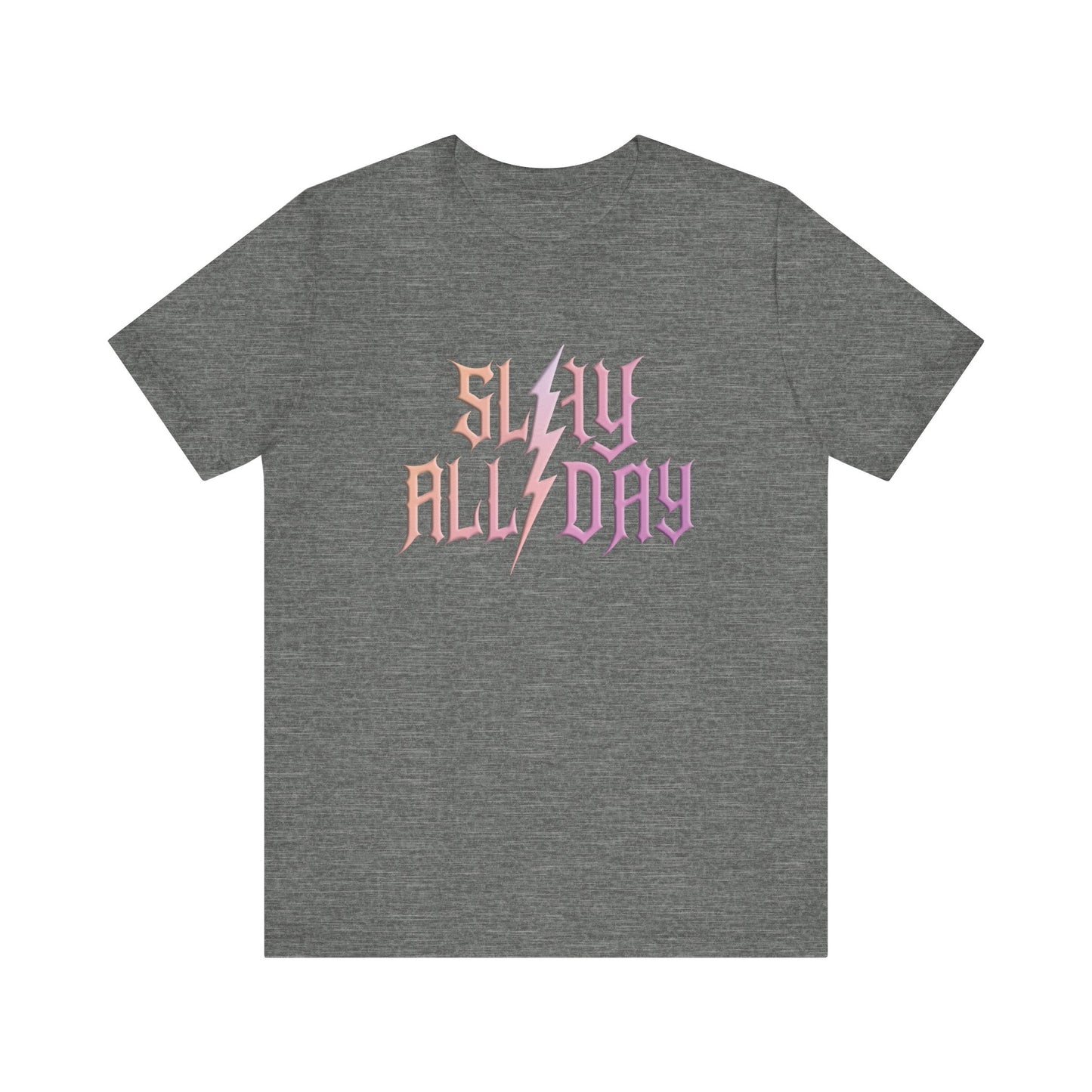 'Slay All Day' Unisex Graphic Heather Tee