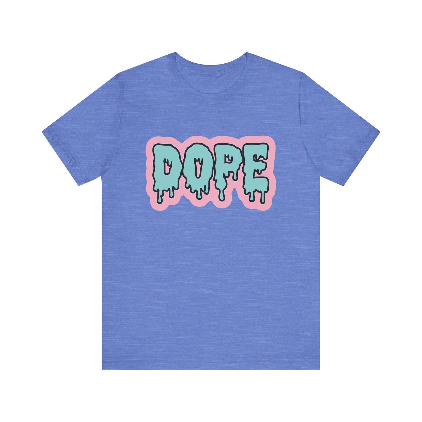 'Dope' Unisex Graphic Heather Tee