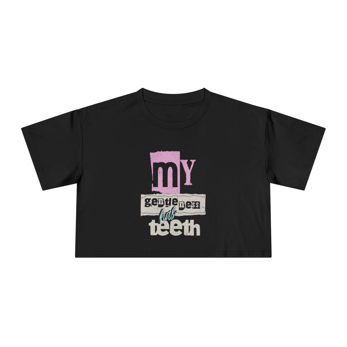 Gentle Teeth Crop Tee