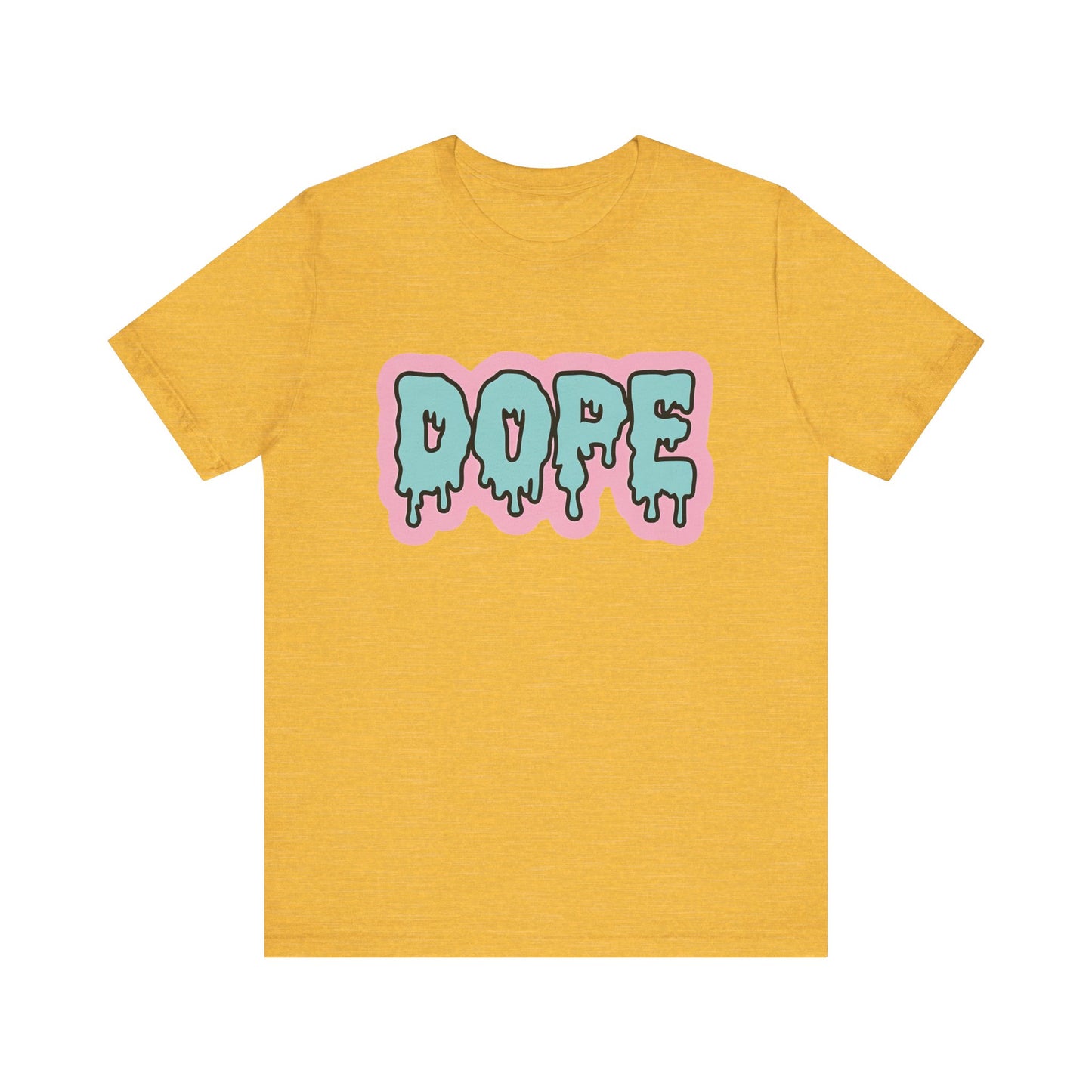'Dope' Unisex Graphic Heather Tee