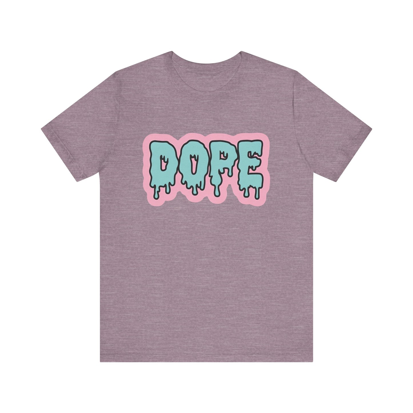'Dope' Unisex Graphic Heather Tee