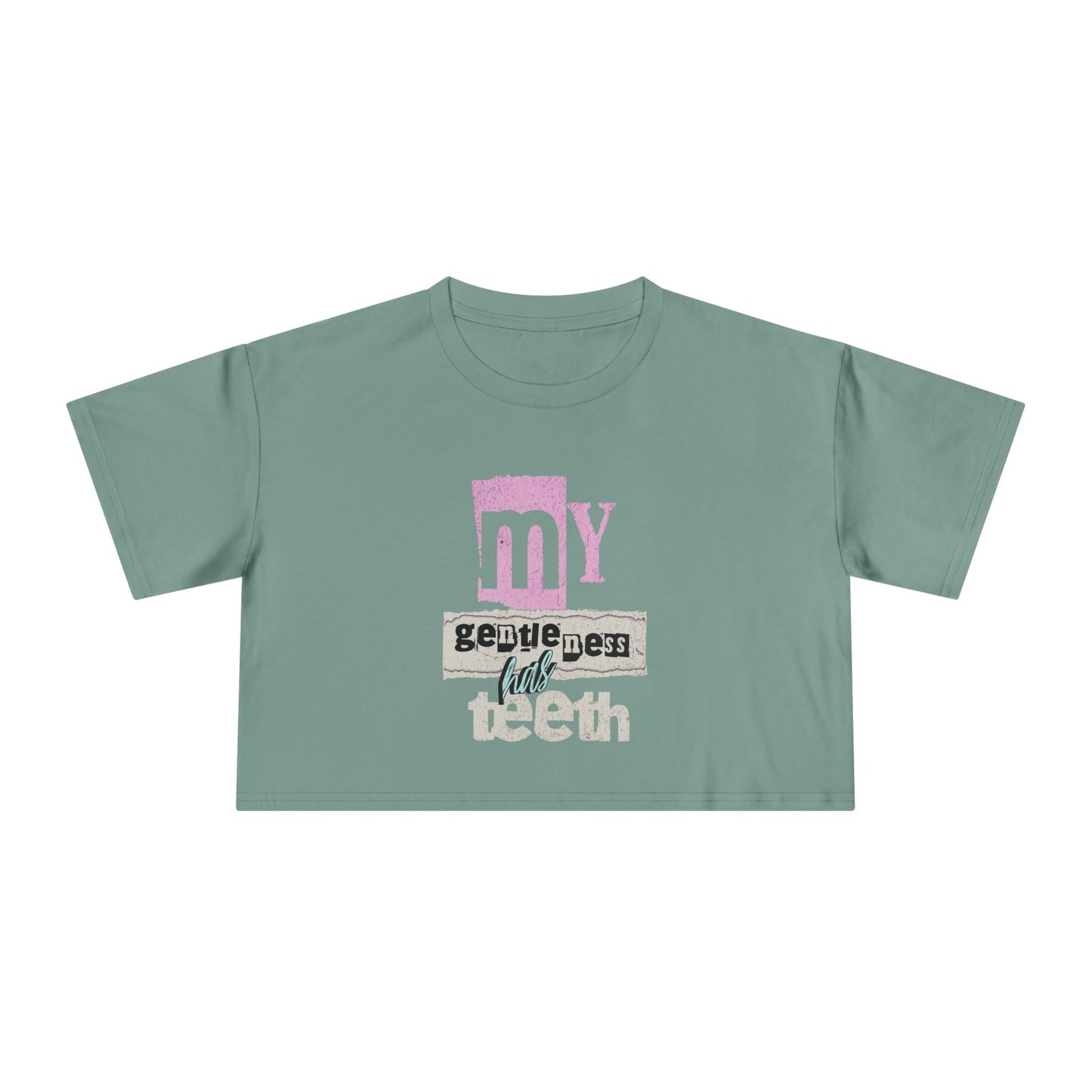 Gentle Teeth Crop Tee