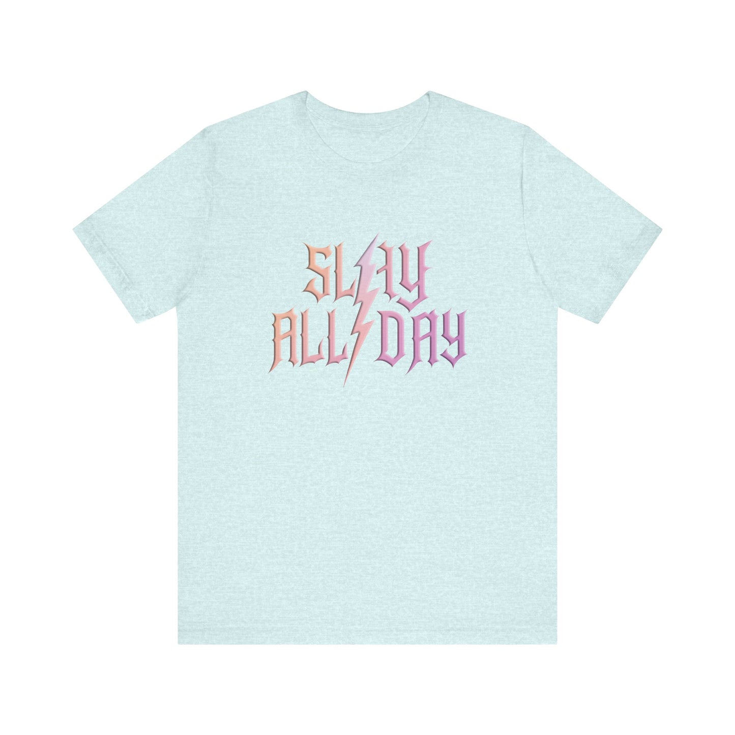 'Slay All Day' Unisex Graphic Heather Tee