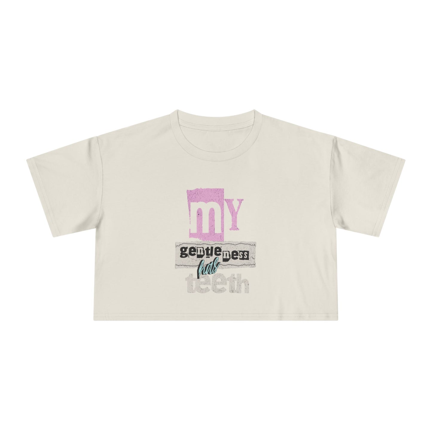 Gentle Teeth Crop Tee