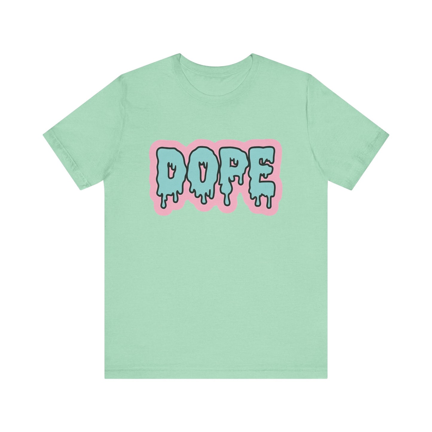 'Dope' Unisex Graphic Heather Tee