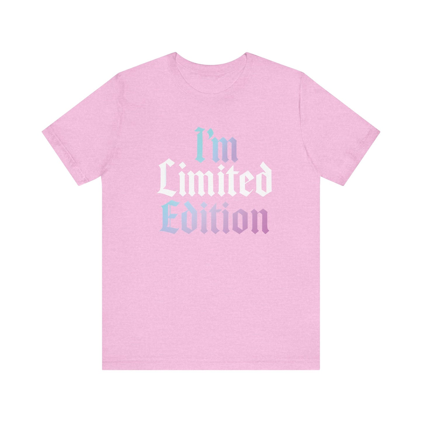 'I'm Limited Edition' Unisex Graphic Heather Tee