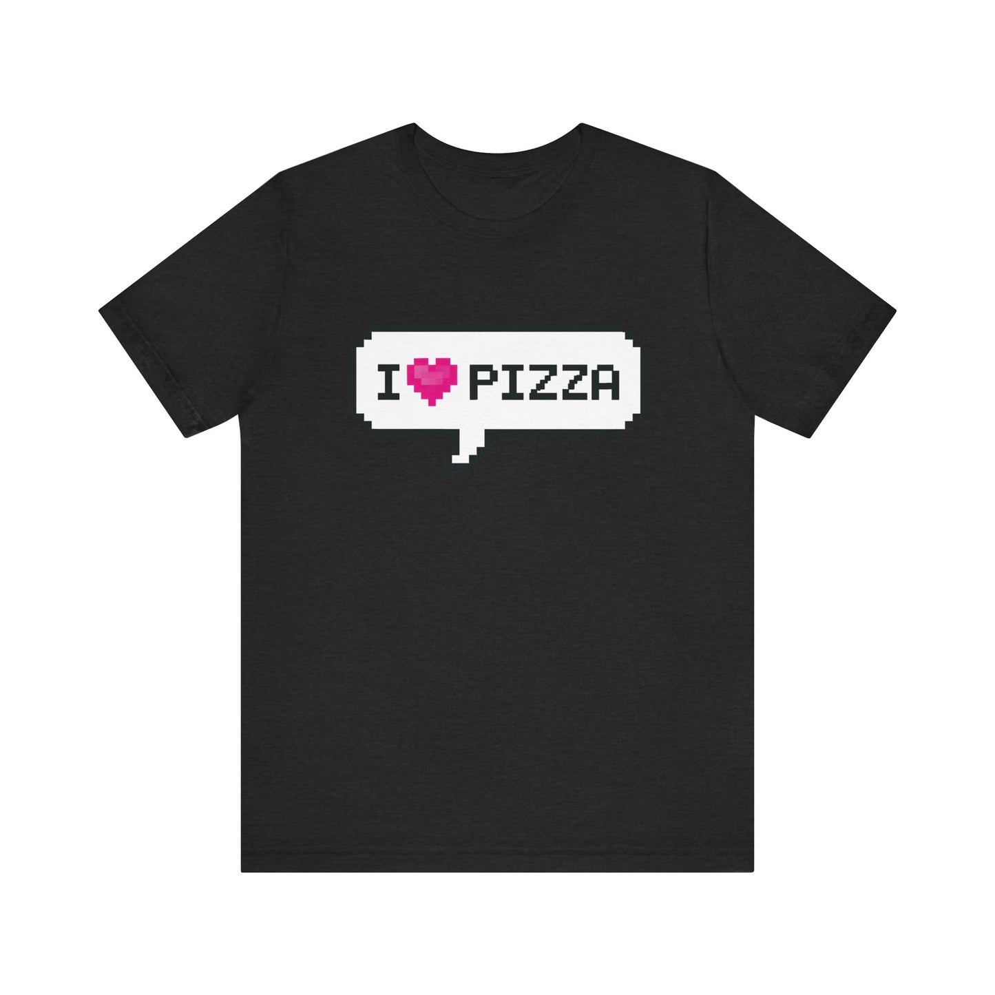 'I Heart Pizza' Unisex Graphic Heather Tee