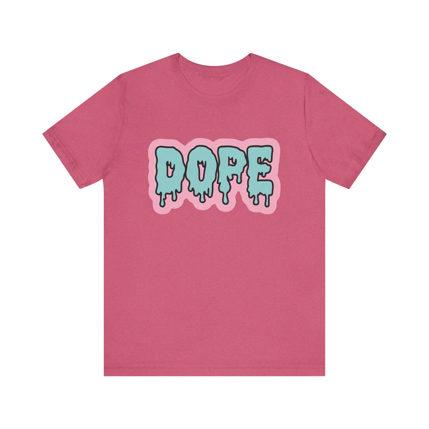 'Dope' Unisex Graphic Heather Tee