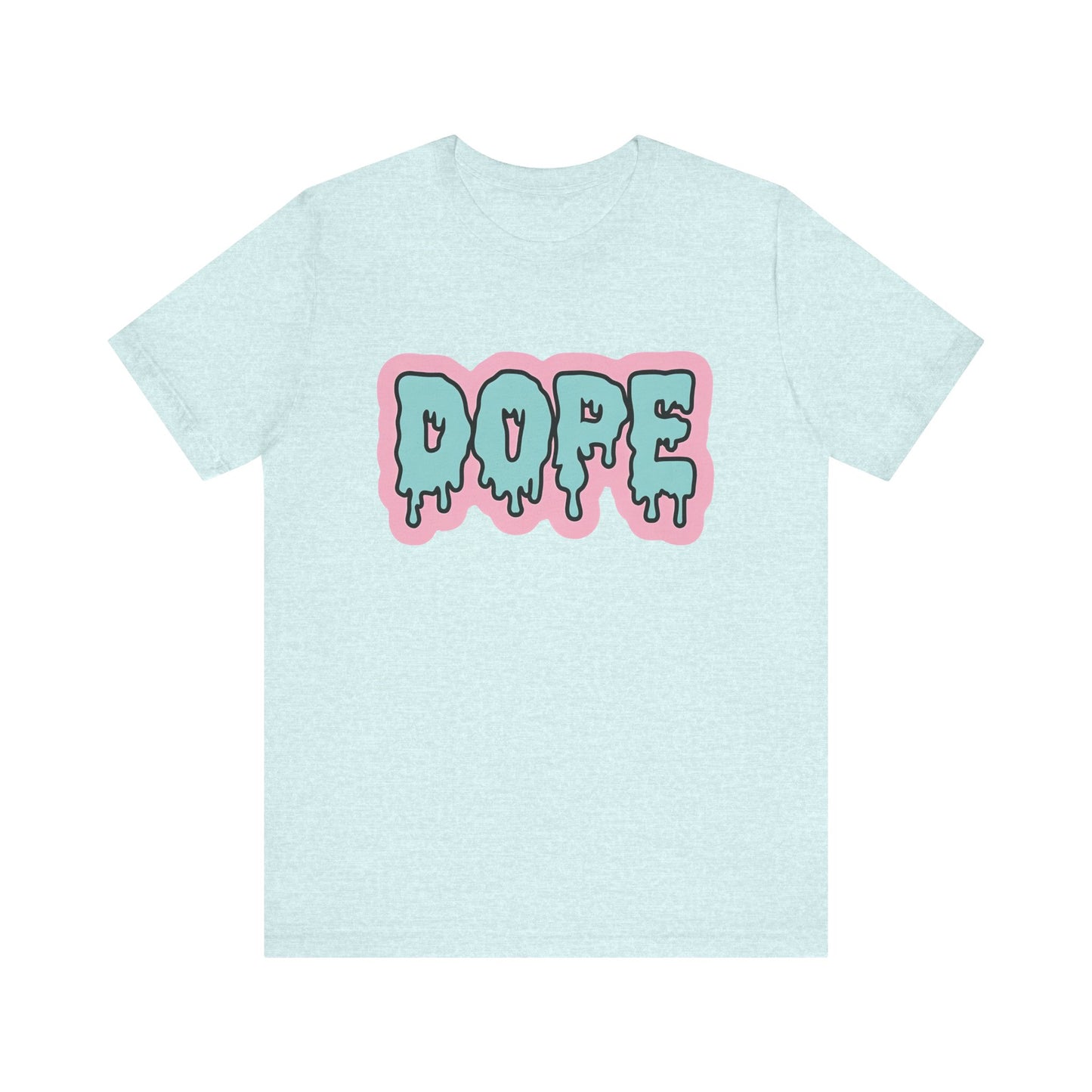 'Dope' Unisex Graphic Heather Tee