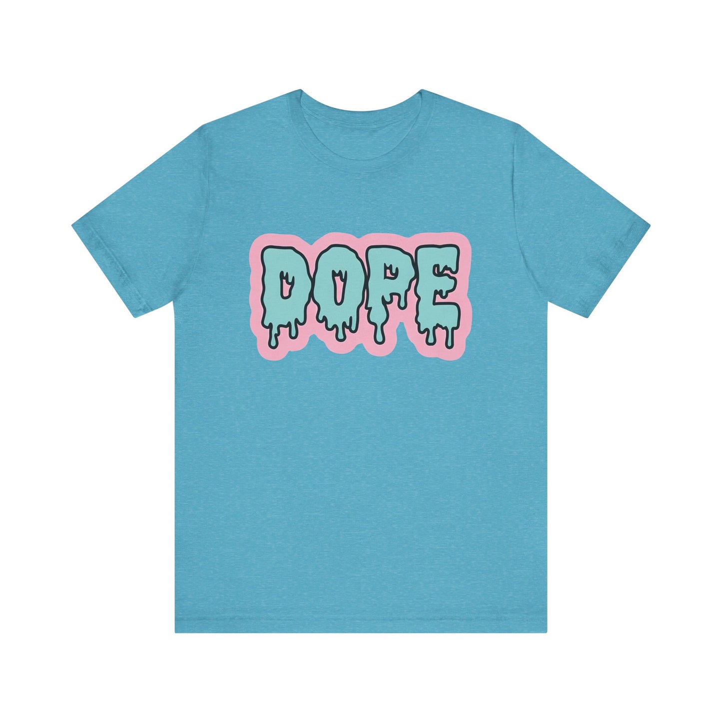 'Dope' Unisex Graphic Heather Tee