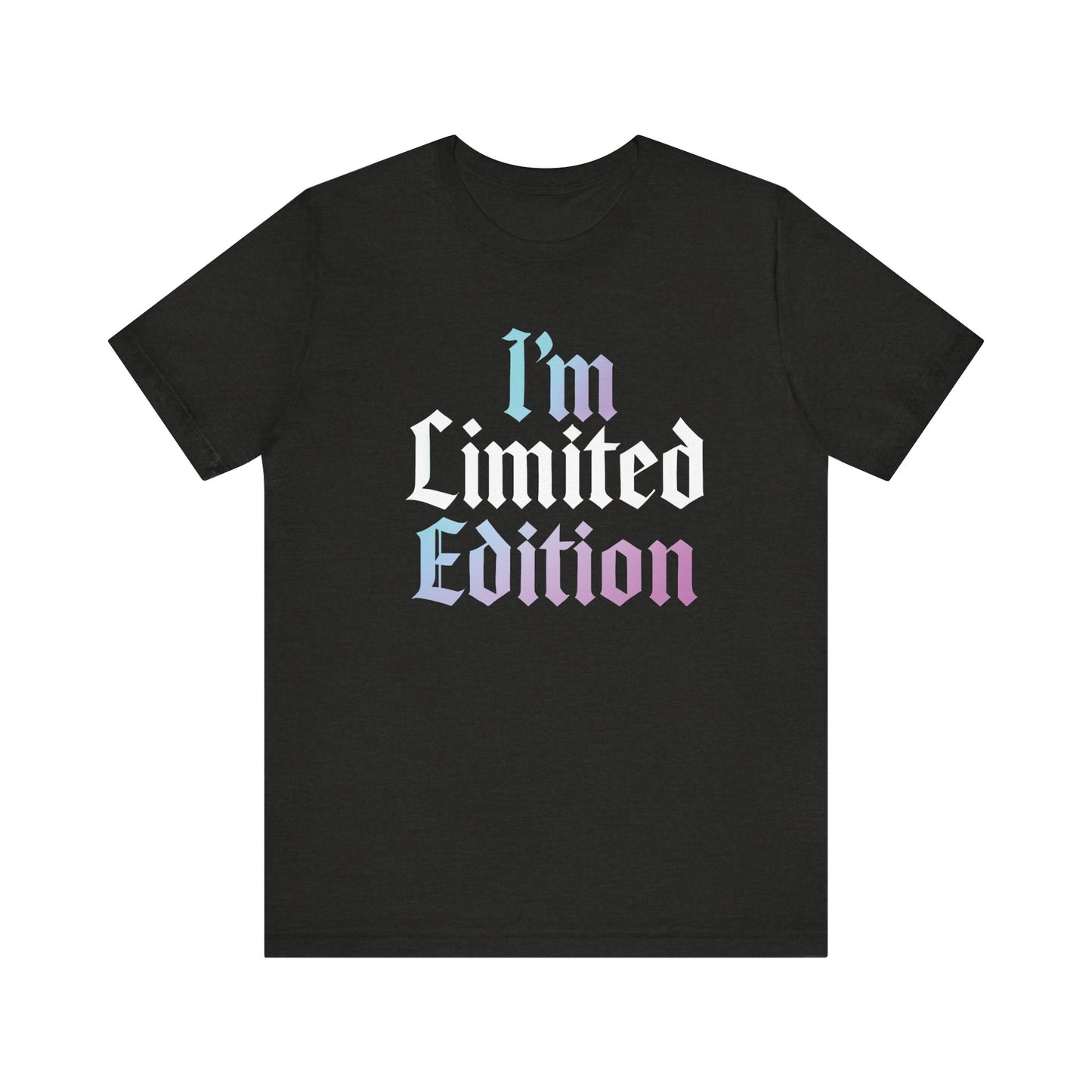 'I'm Limited Edition' Unisex Graphic Heather Tee