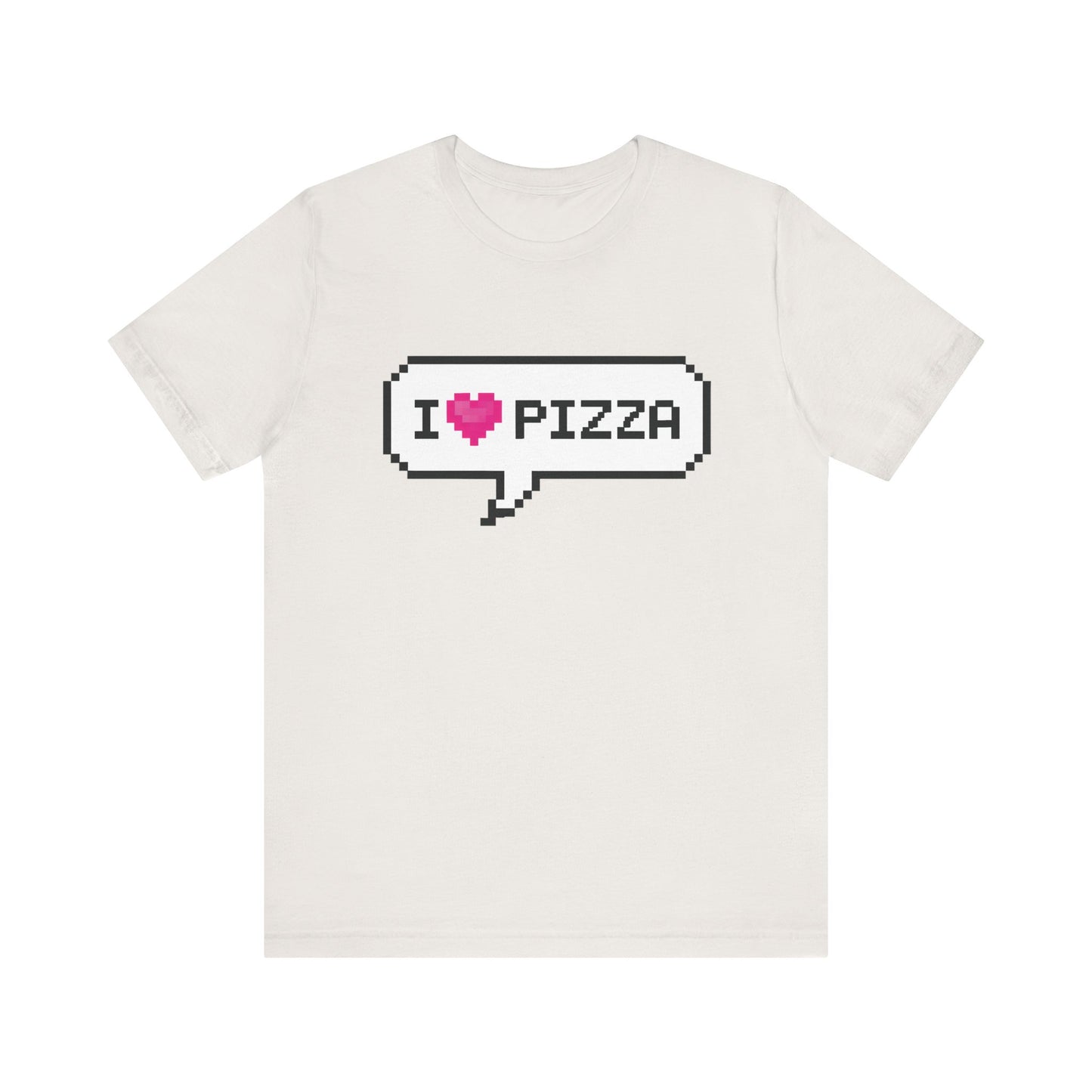 'I Heart Pizza' Unisex Graphic Heather Tee