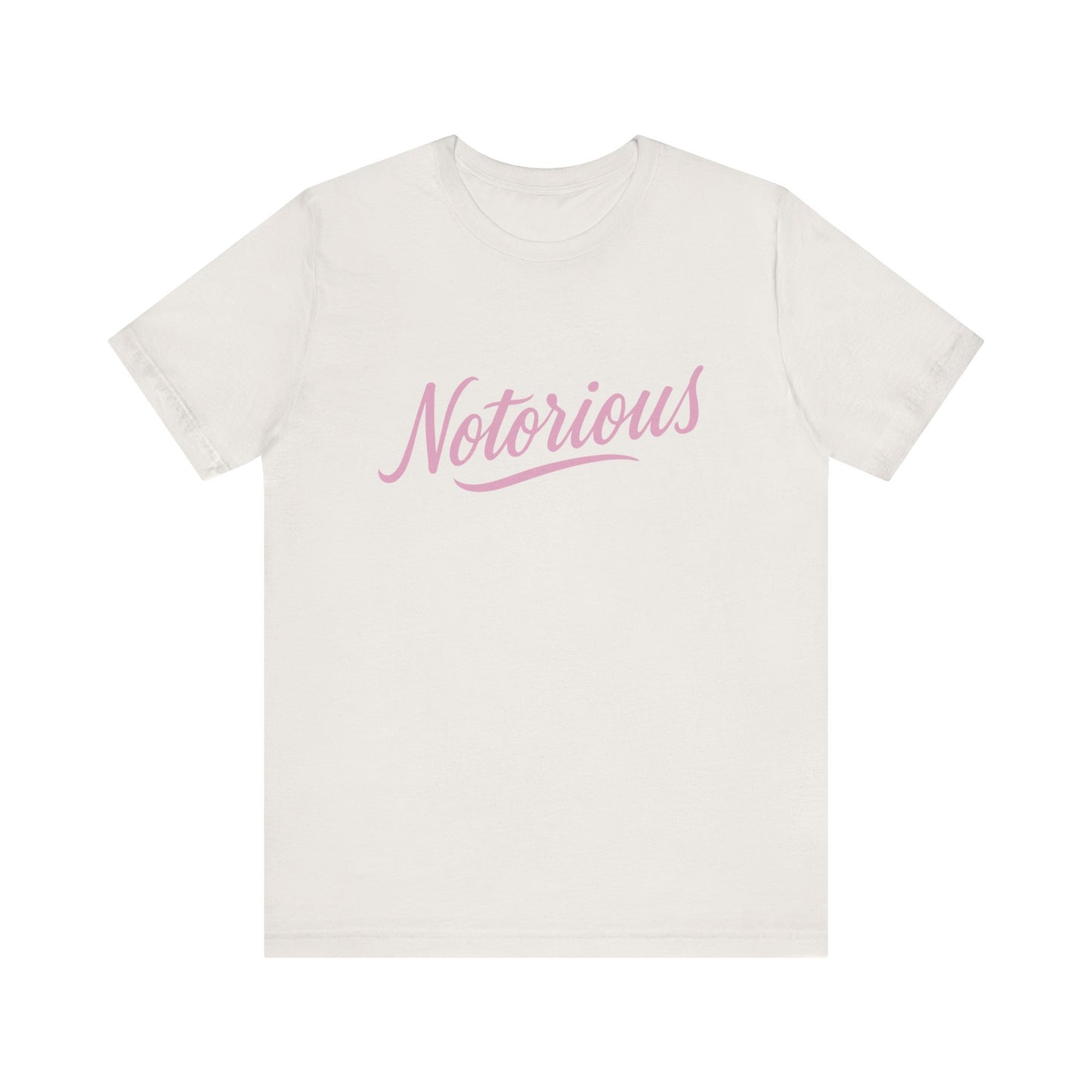 'Notorious' Unisex Graphic Heather Tee