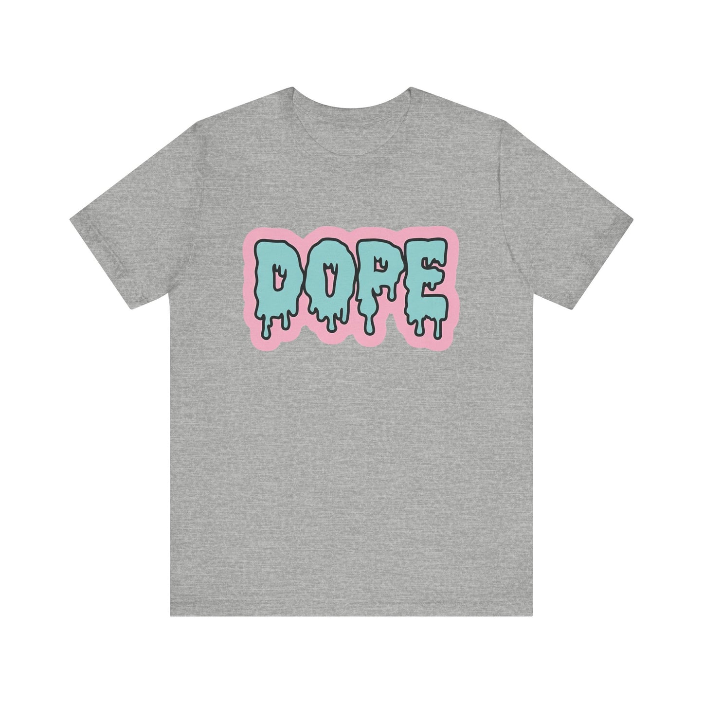 'Dope' Unisex Graphic Heather Tee
