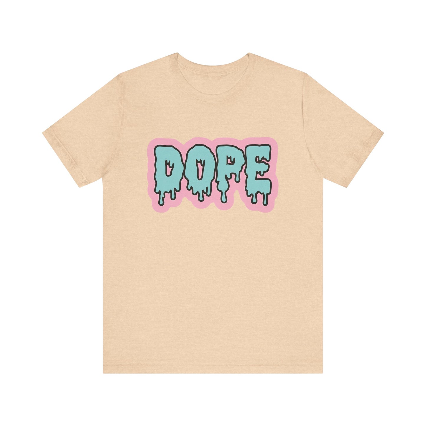 'Dope' Unisex Graphic Heather Tee