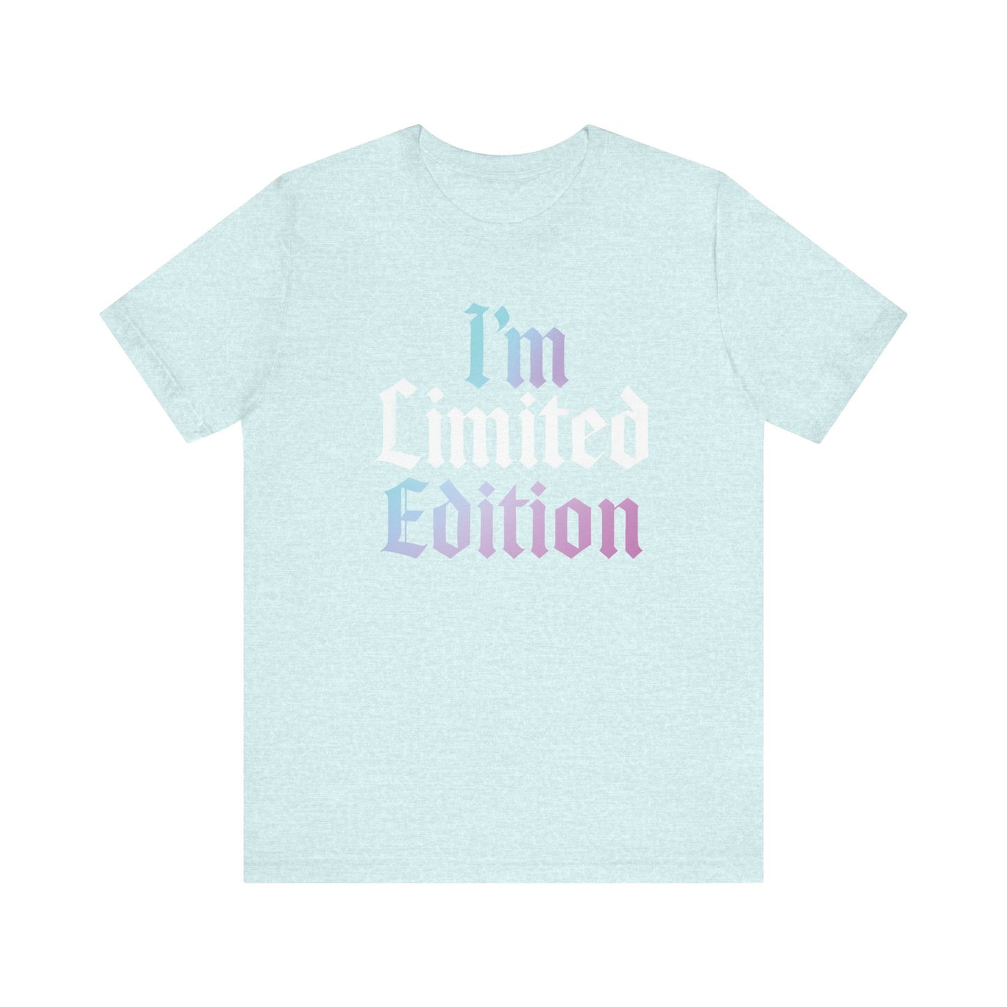 'I'm Limited Edition' Unisex Graphic Heather Tee